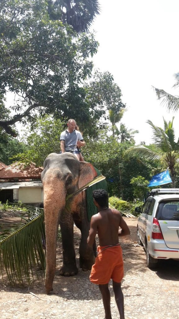 elephant ride tour trivandrum