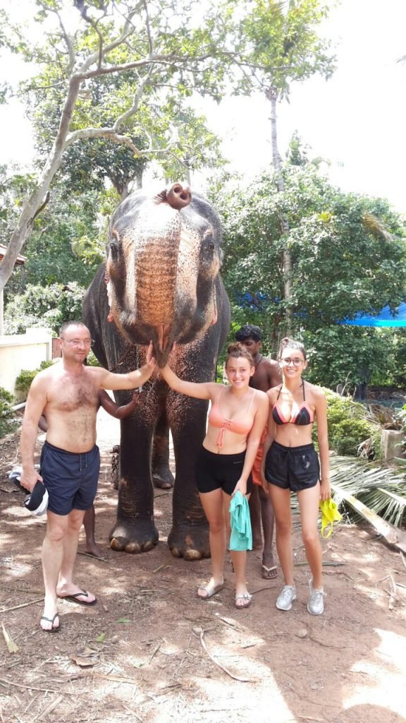 elephant safari near trivandrum